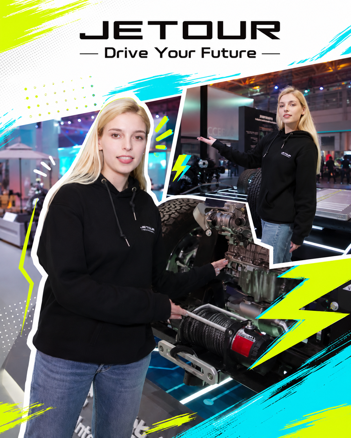 JETOUR Jessi campaign poster
