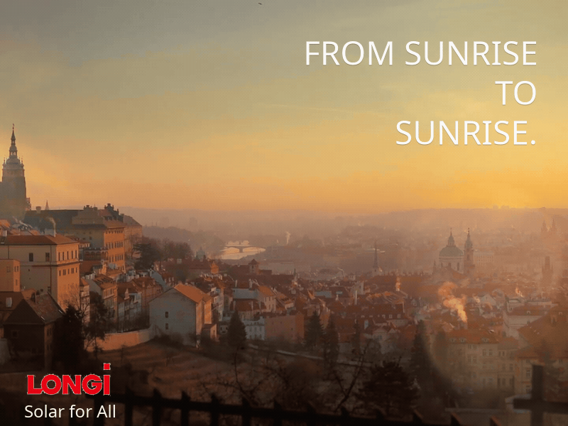 City sunrise