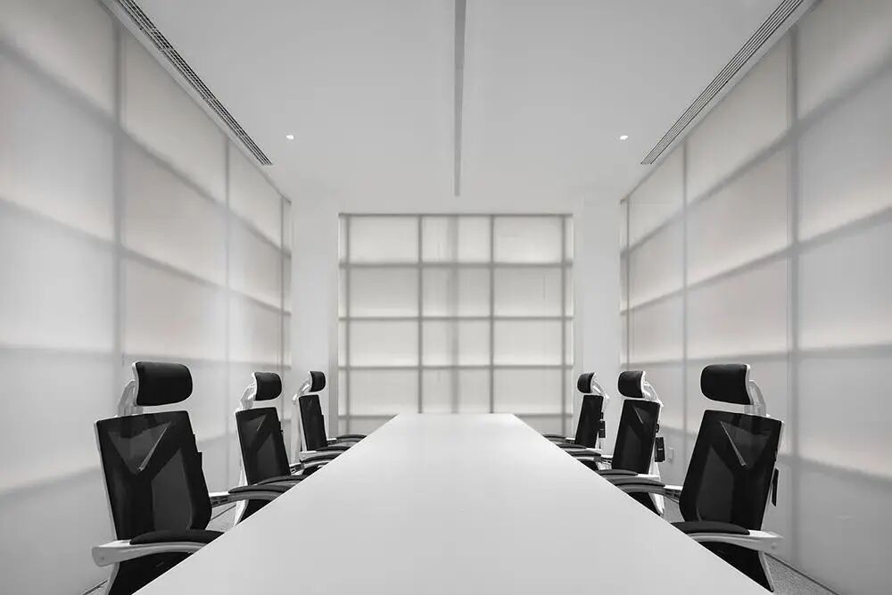 Interior of the lightbox meeting room