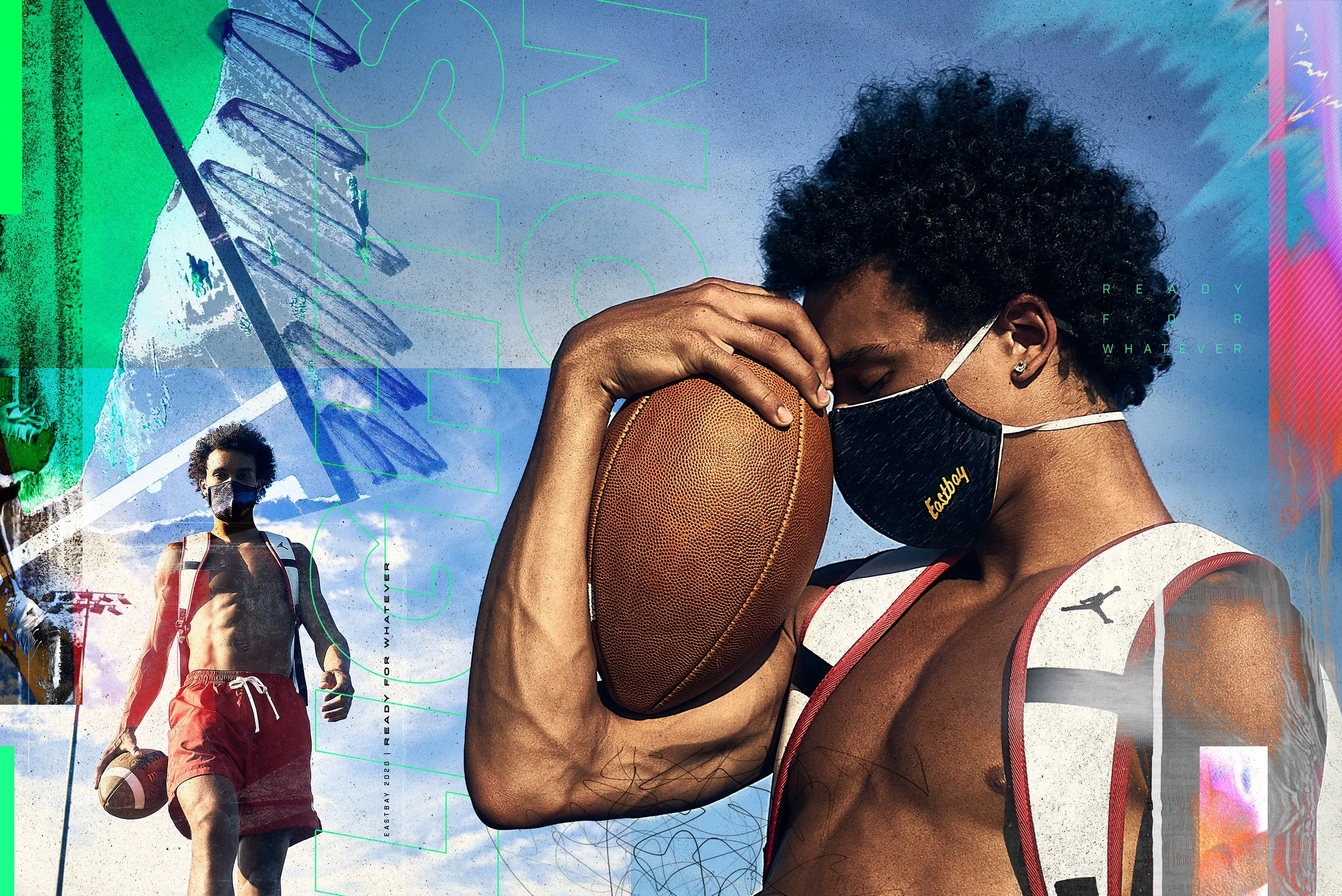Eastbay team training campaign visual